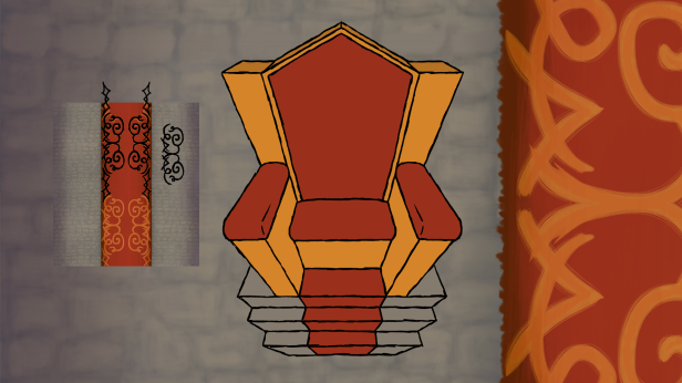 Throne details